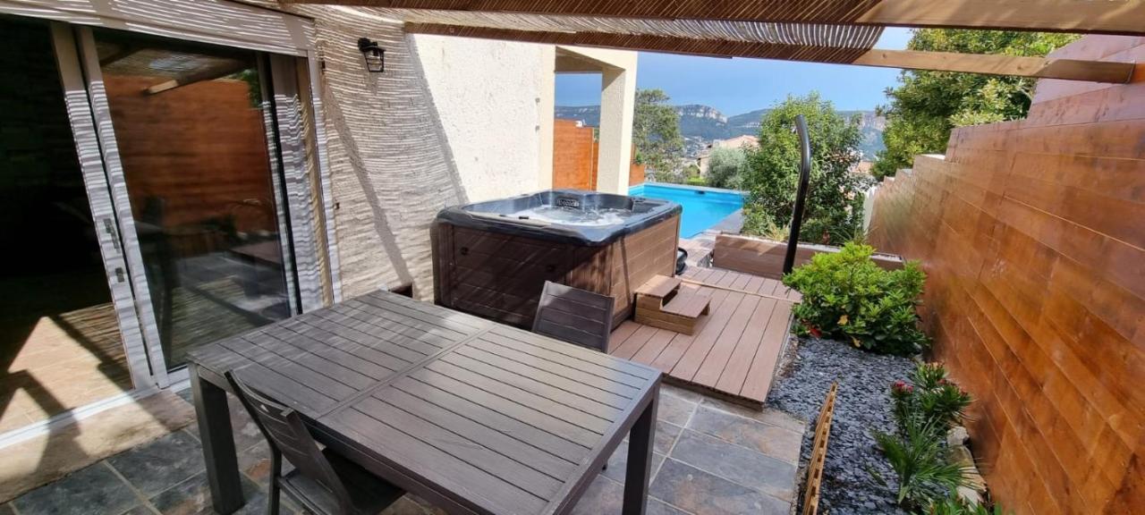 Reves De Vie, Appartement Vue Mer, Grande Piscine Privee , Spa Privatif Cassis Exterior photo